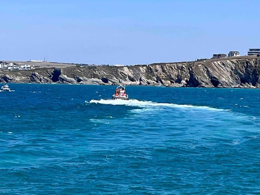 New Quay 2Bed With Pool & Sea View Apartment מראה חיצוני תמונה